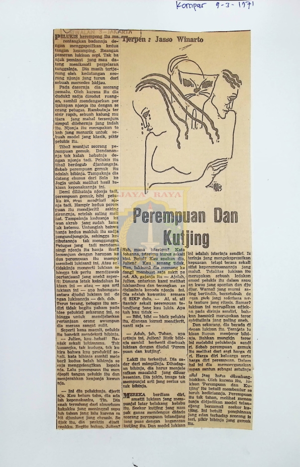 Perempuan dan kutjing