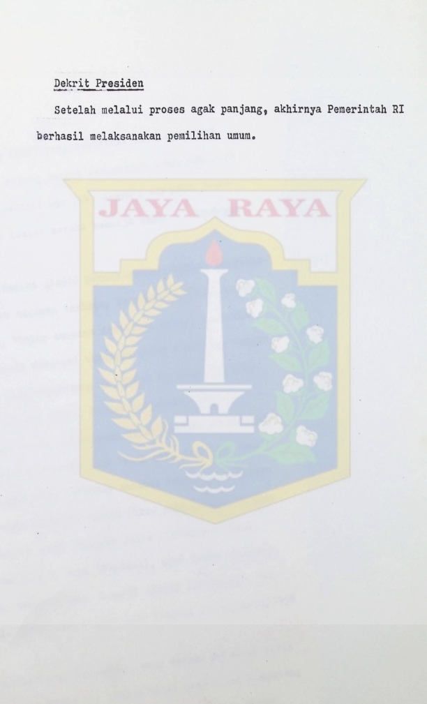 Dekrit presiden