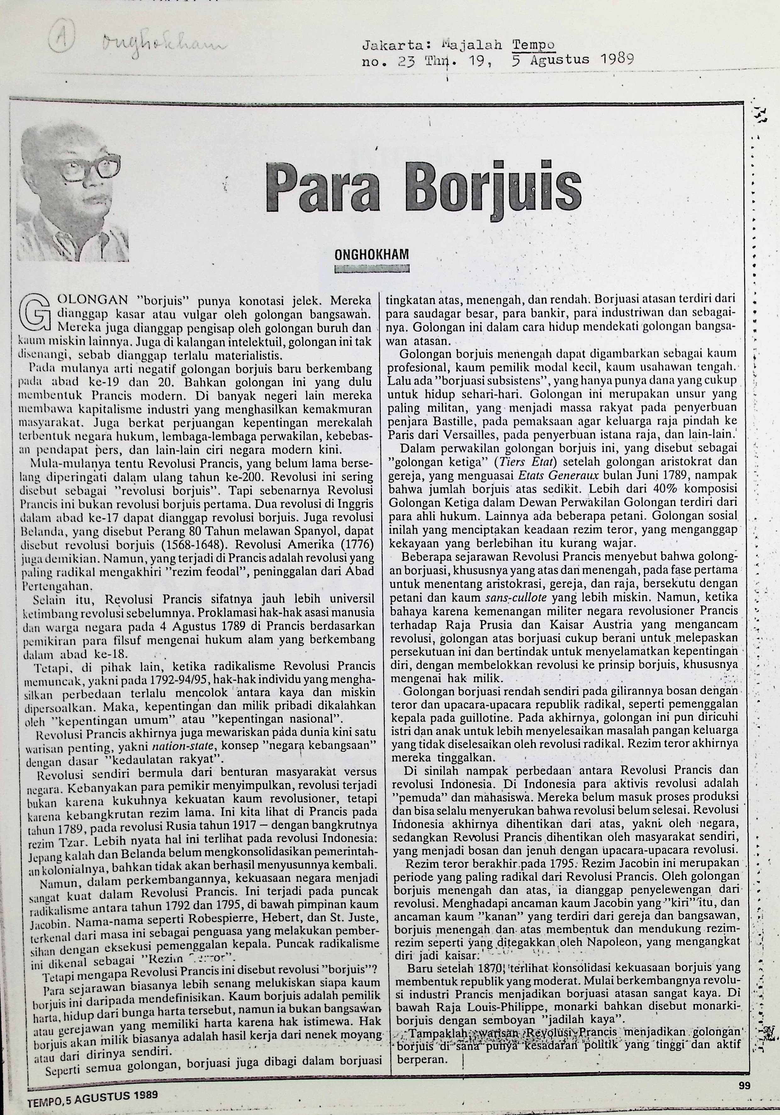 Para Borjuis