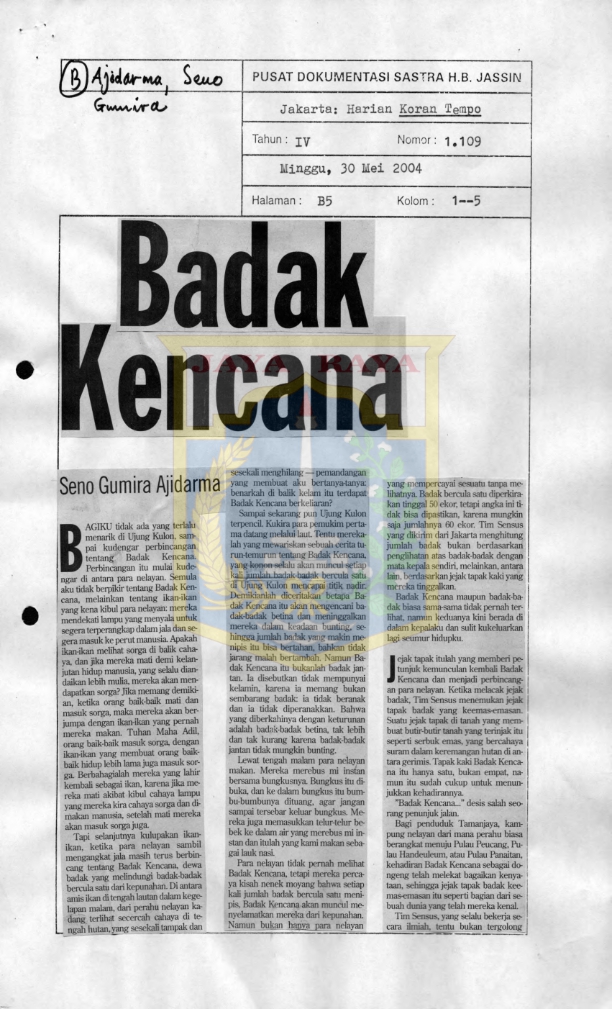 Badak kencana