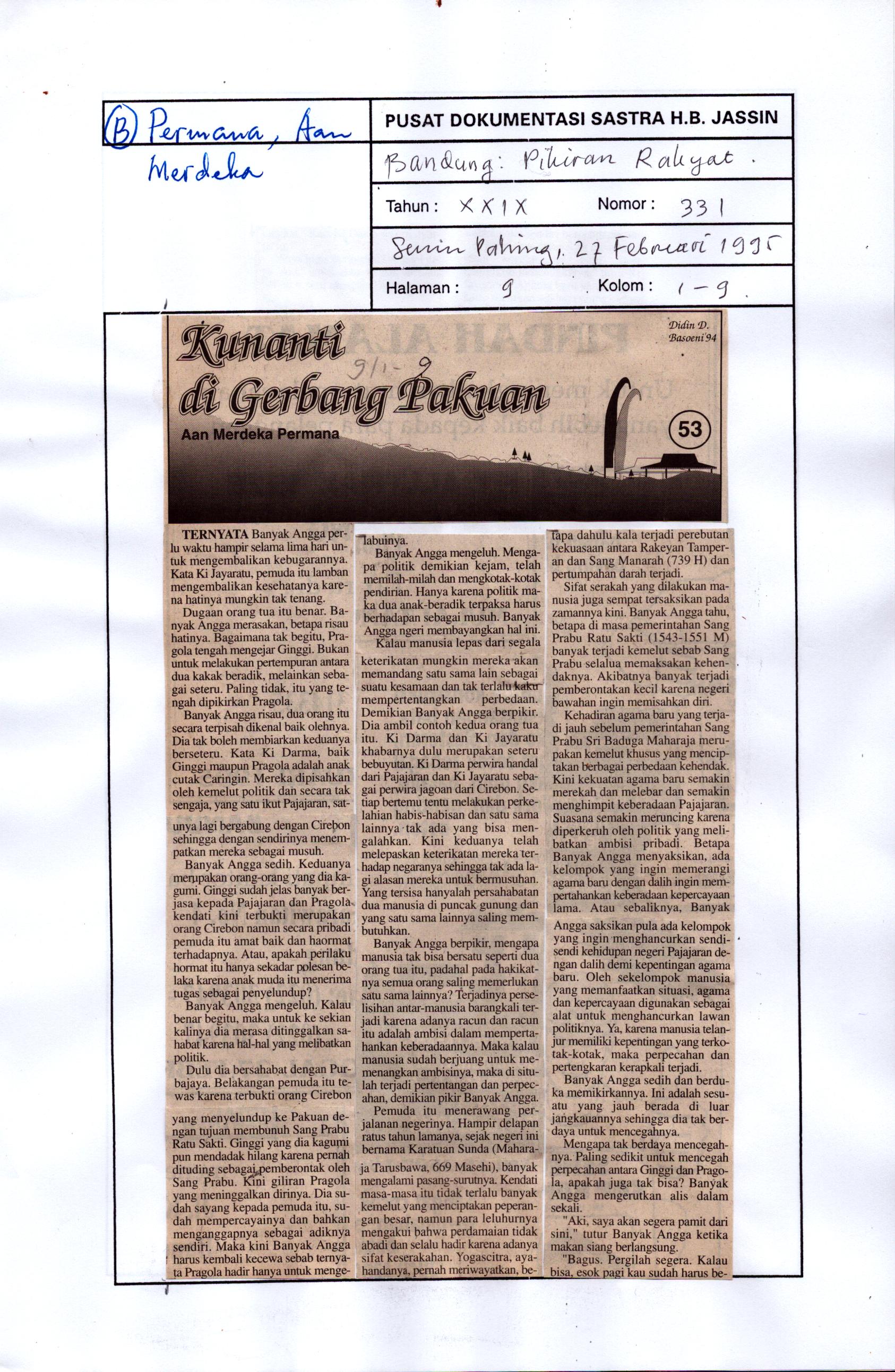 Kunanti di gerbang Pakuan (Bagian 53-56)