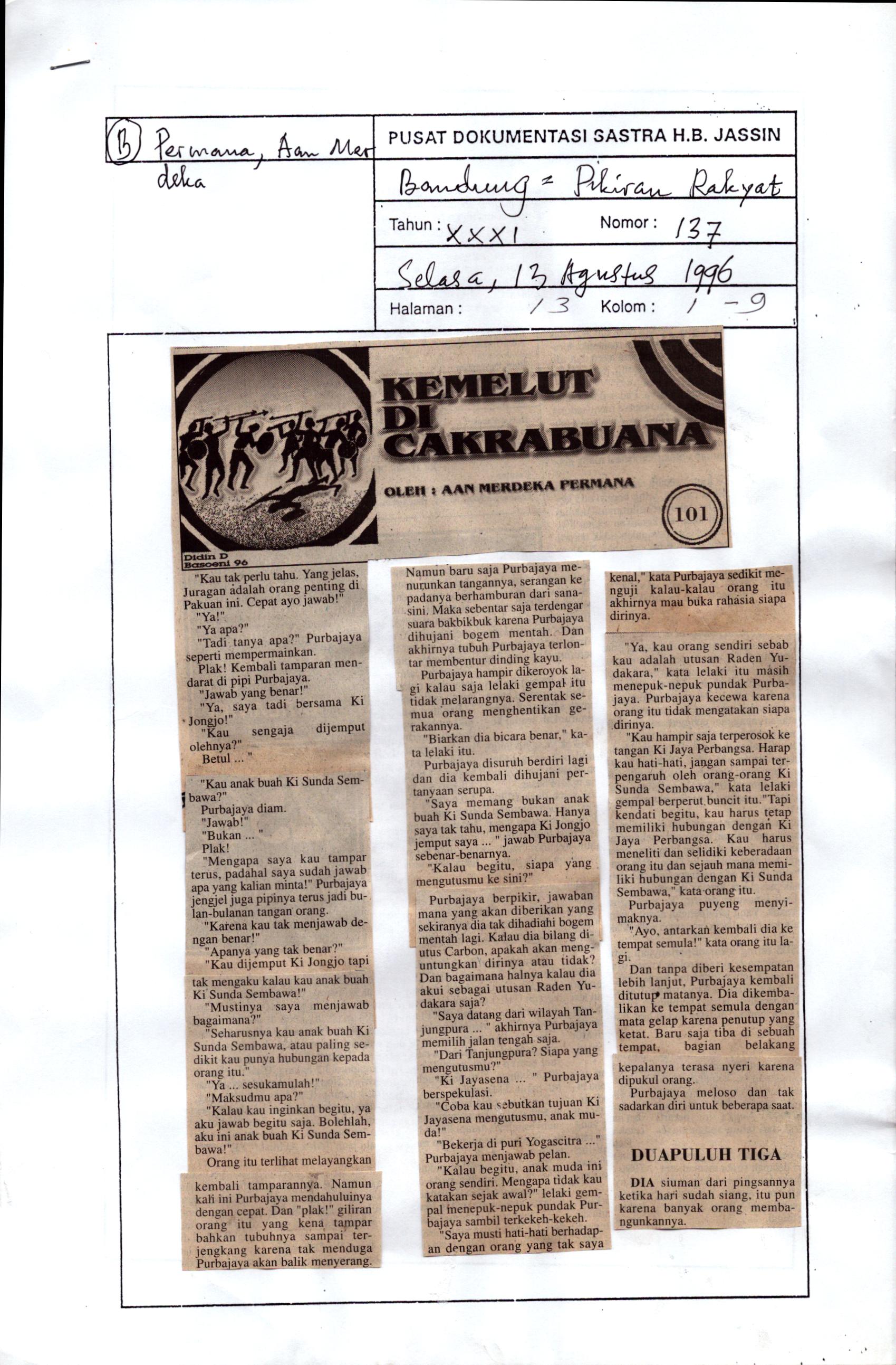 Kemelut di cakrabuana (Bagian 101)