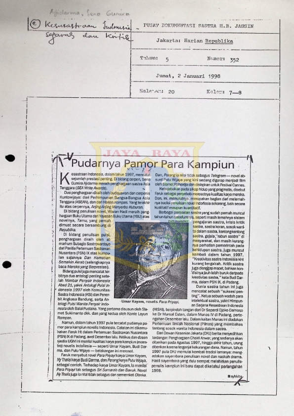 Pudarnya pamor para kampiun