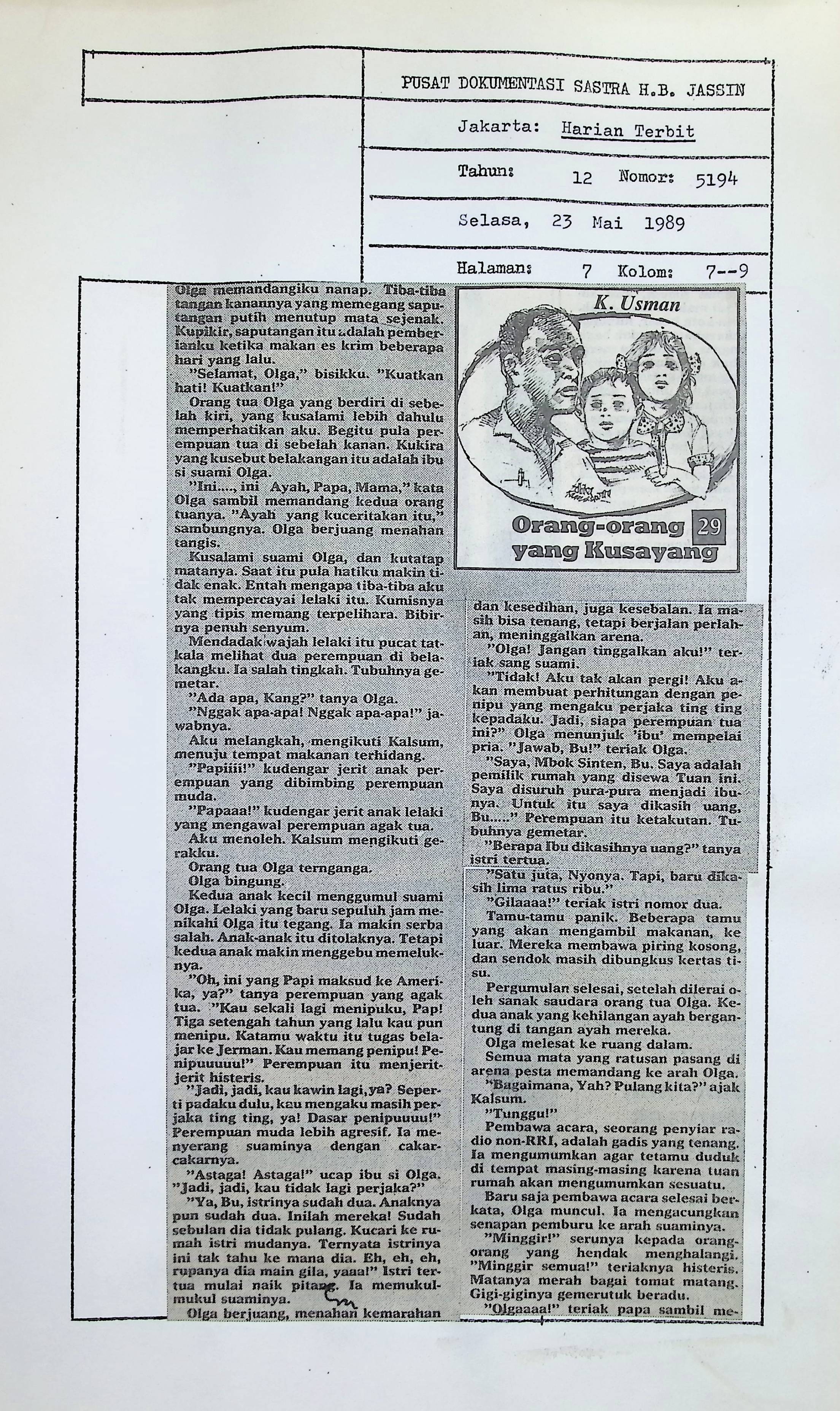 Cerbung: orang-orang yang kusayang No.29---31