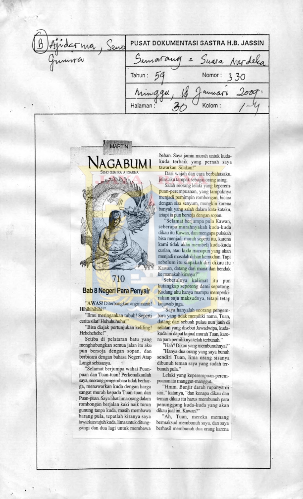 Nagabumi. Bagian 710 : Bab 8 Negeri para Penyair