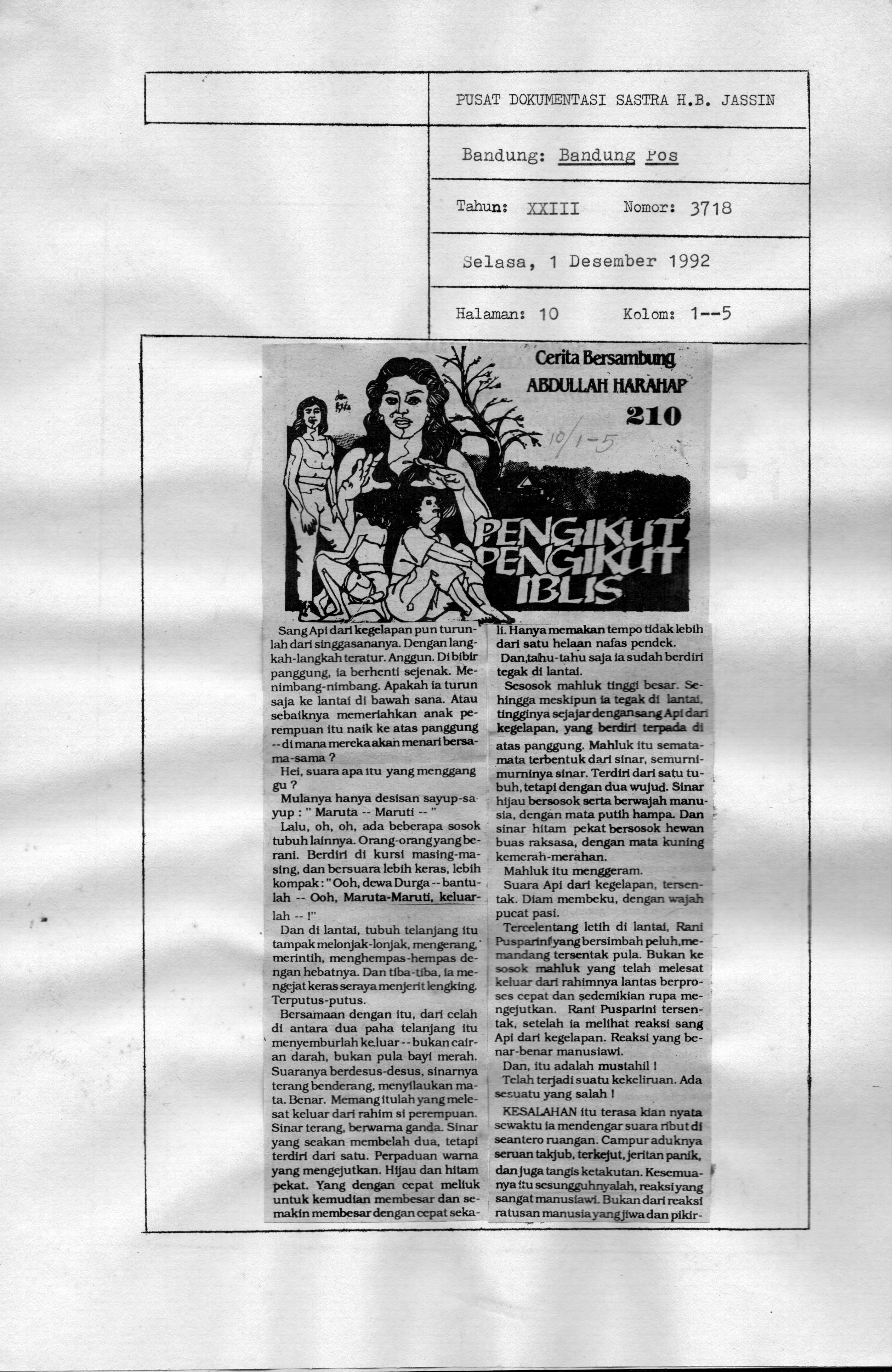 Pengikut-pengikut Iblis. bagian 210