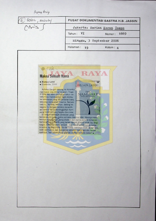 Makna sebuah nama