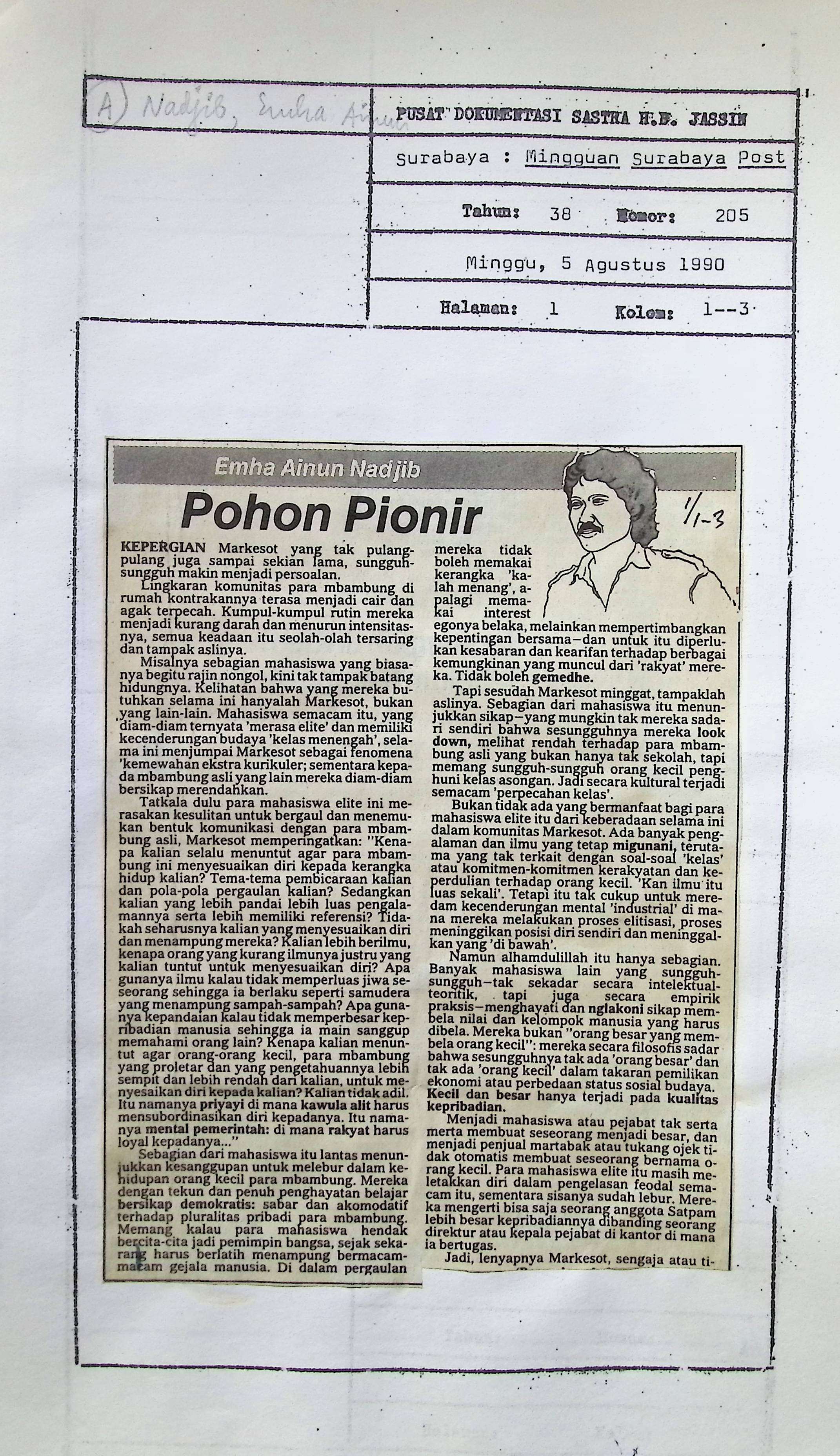 Pohon Pionir