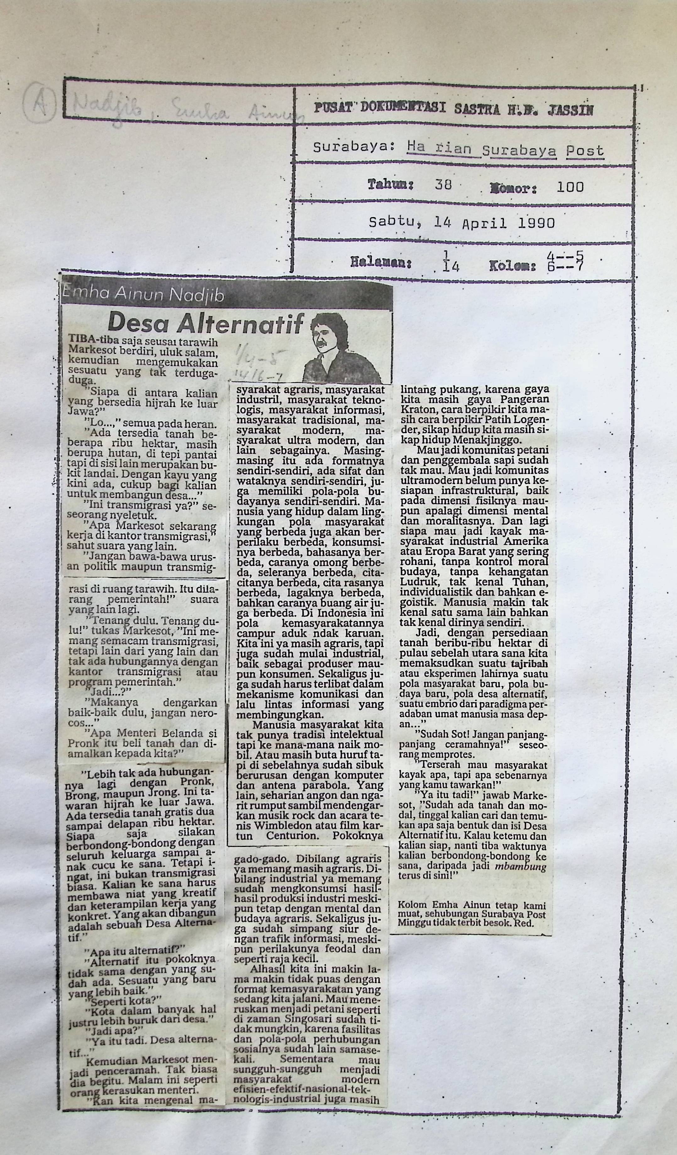 Desa alternatif