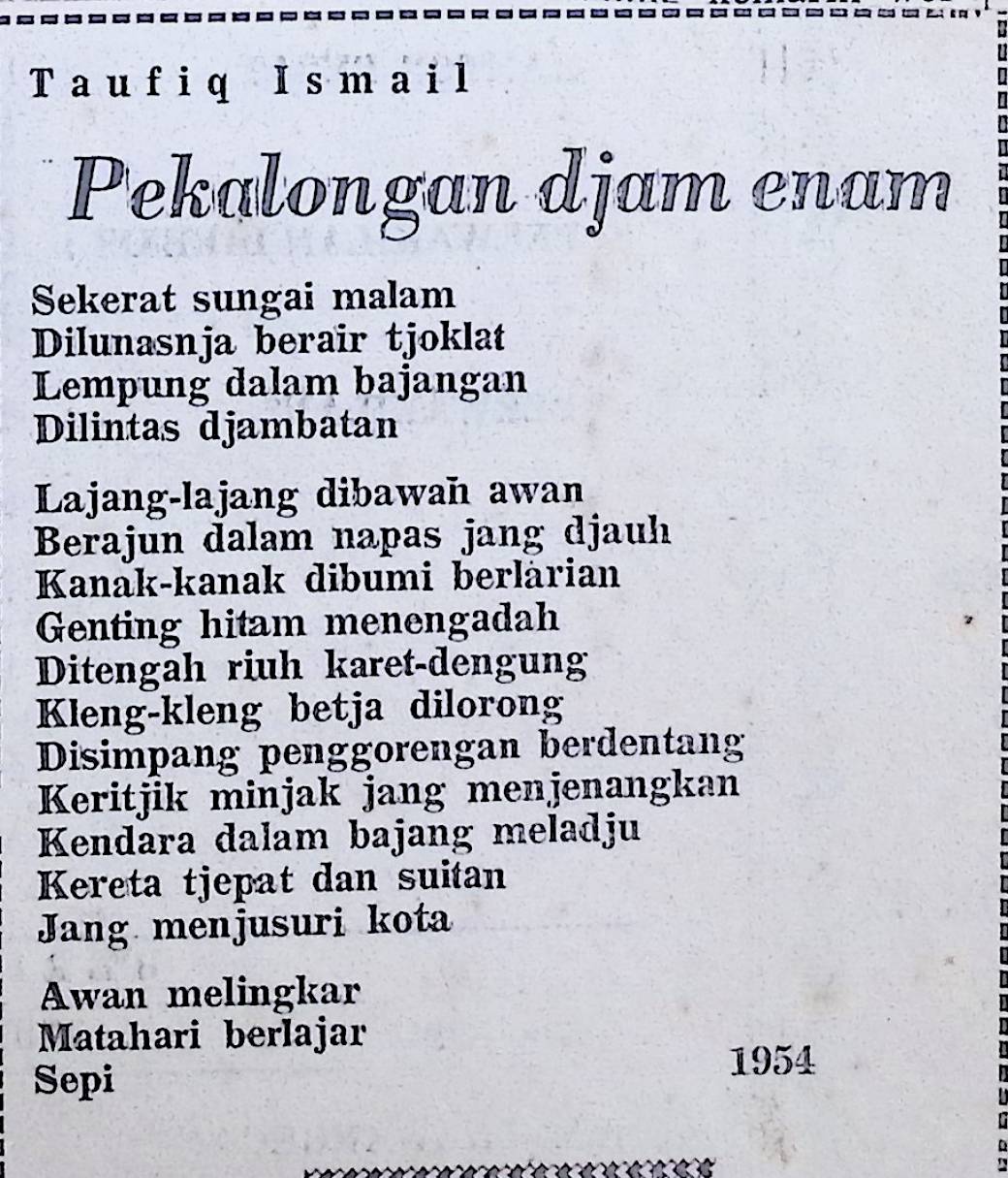 Pekalongan djam enam