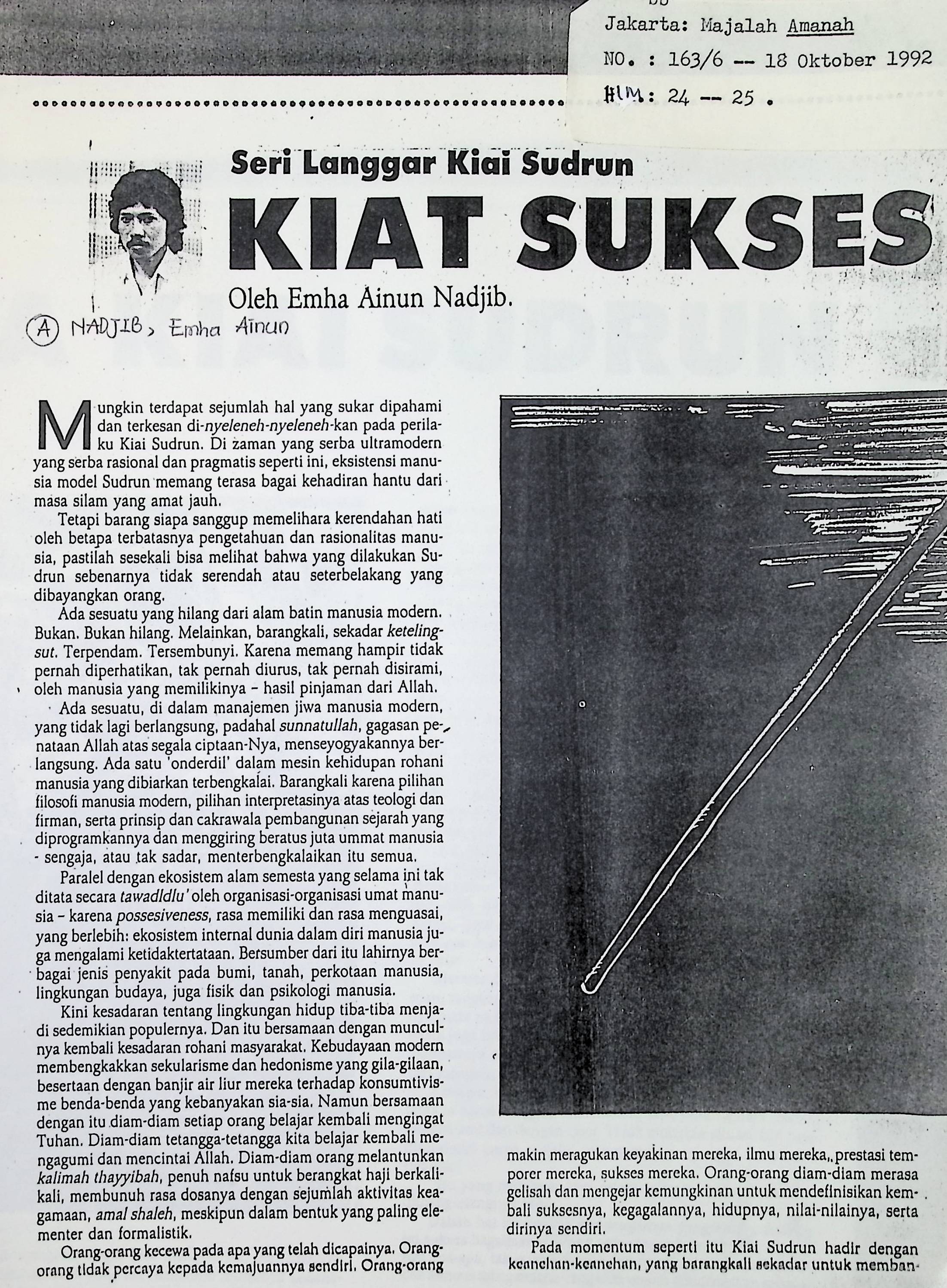 Kiat sukses ala kiai Sudrun