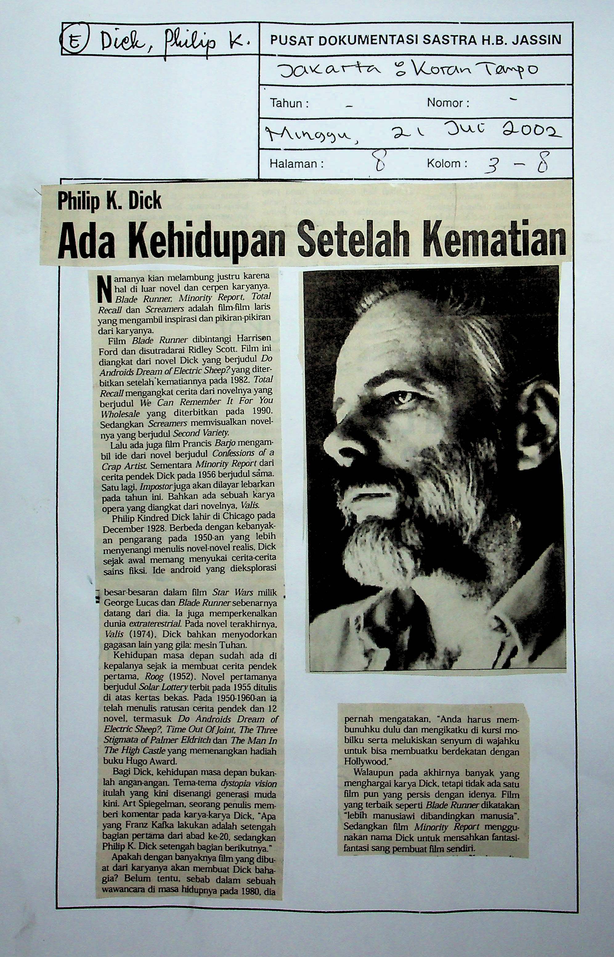 Ada kehidupan setelah kematian
