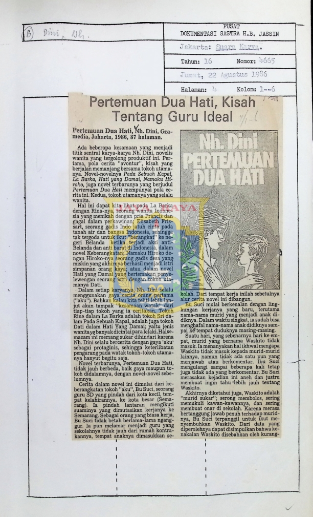 Pertemuan dua hati, kisah tentang guru ideal