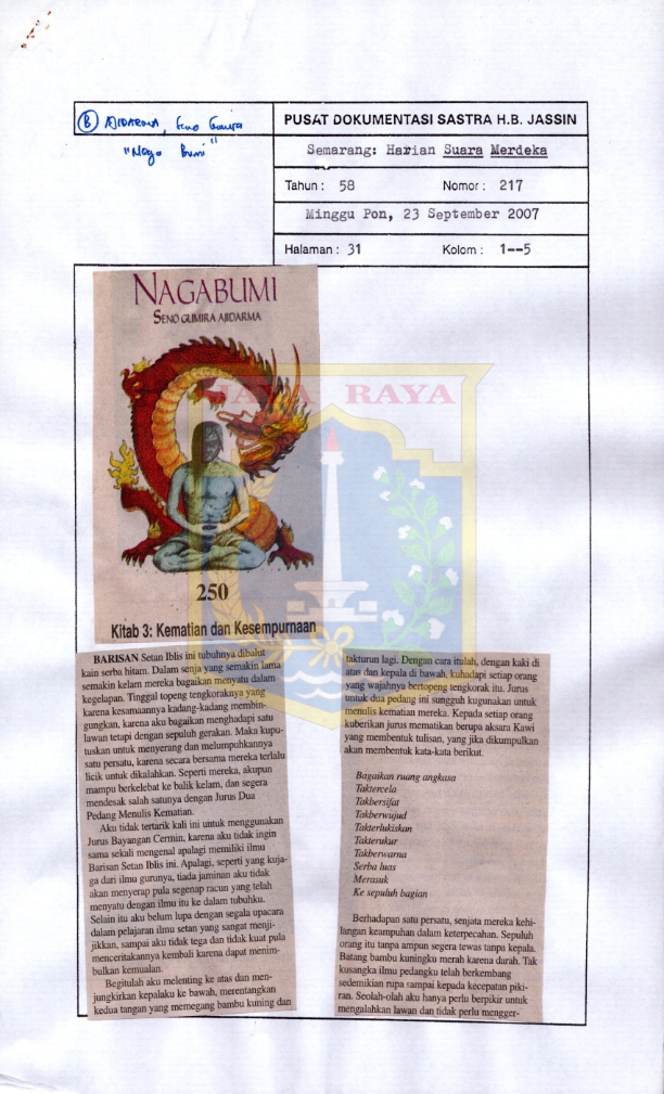 Nagabumi. Bagian 250 : Kitab 3: Kematian dan kesempurnaan