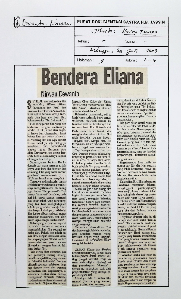 Bendera Eliana