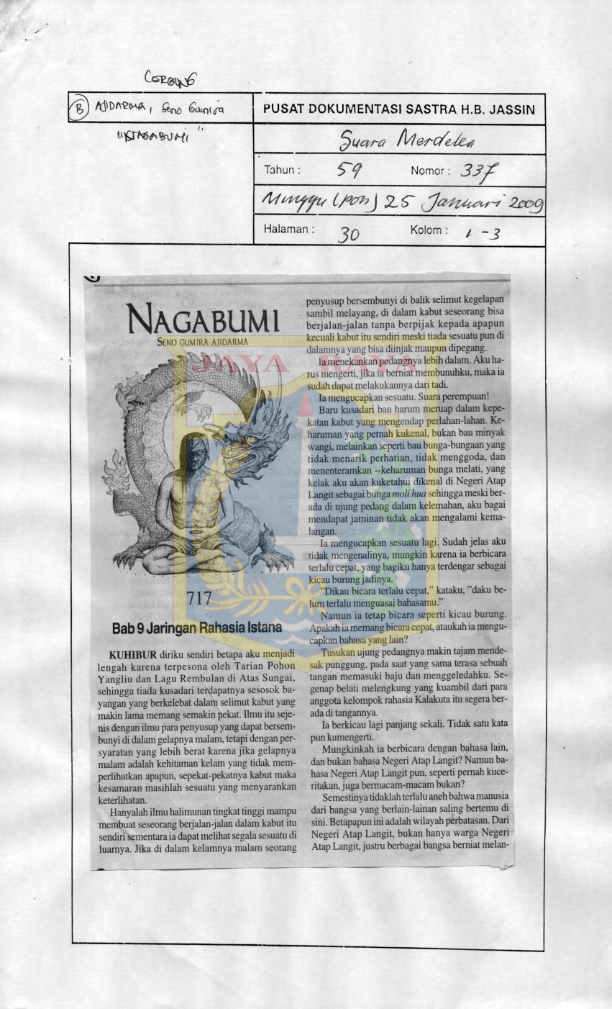 Nagabumi. Bagian 717 : Bab 9 Jaringan Rahasia Istana