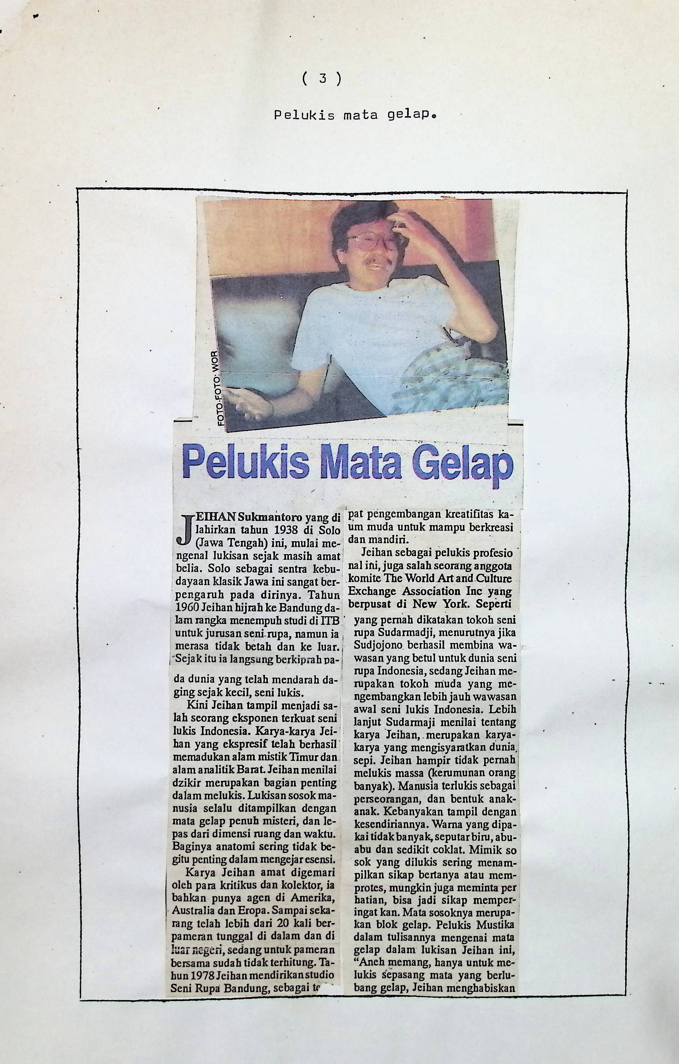 Pelukis mata gelap