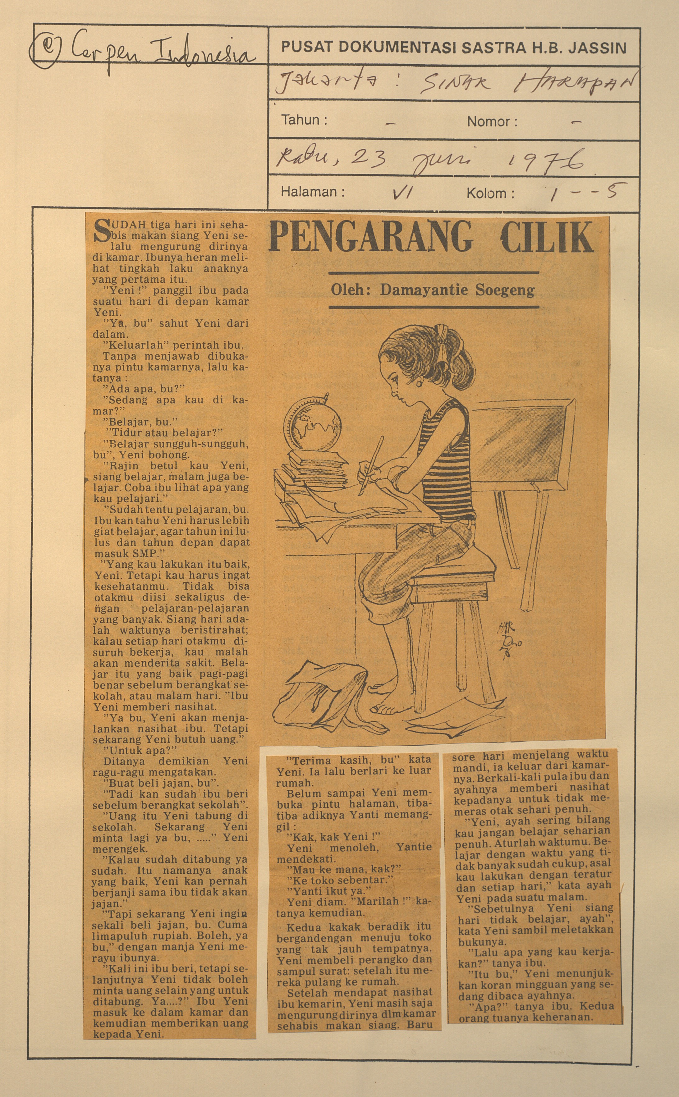 Pengarang cilik