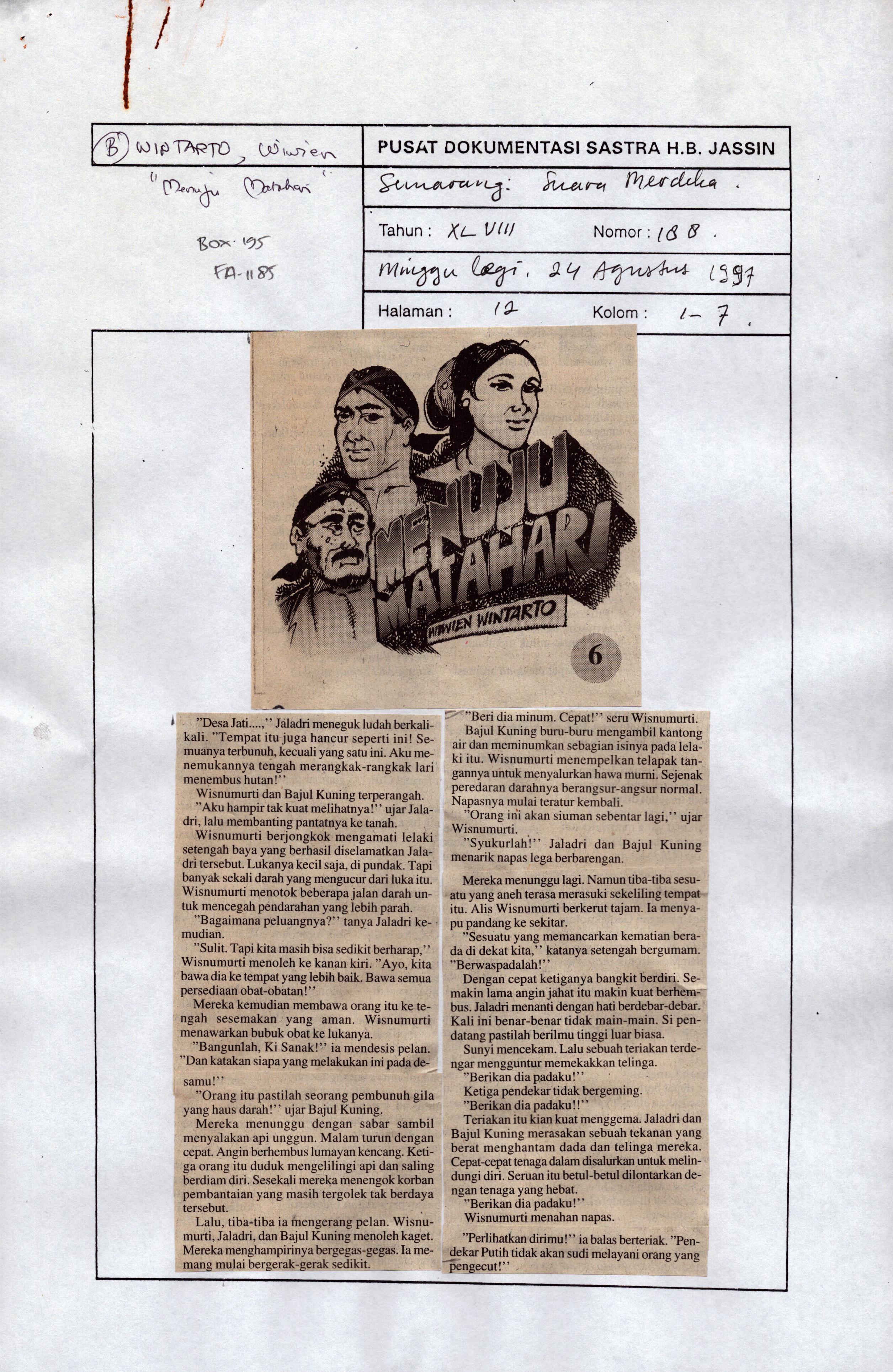 Menuju matahari (6)