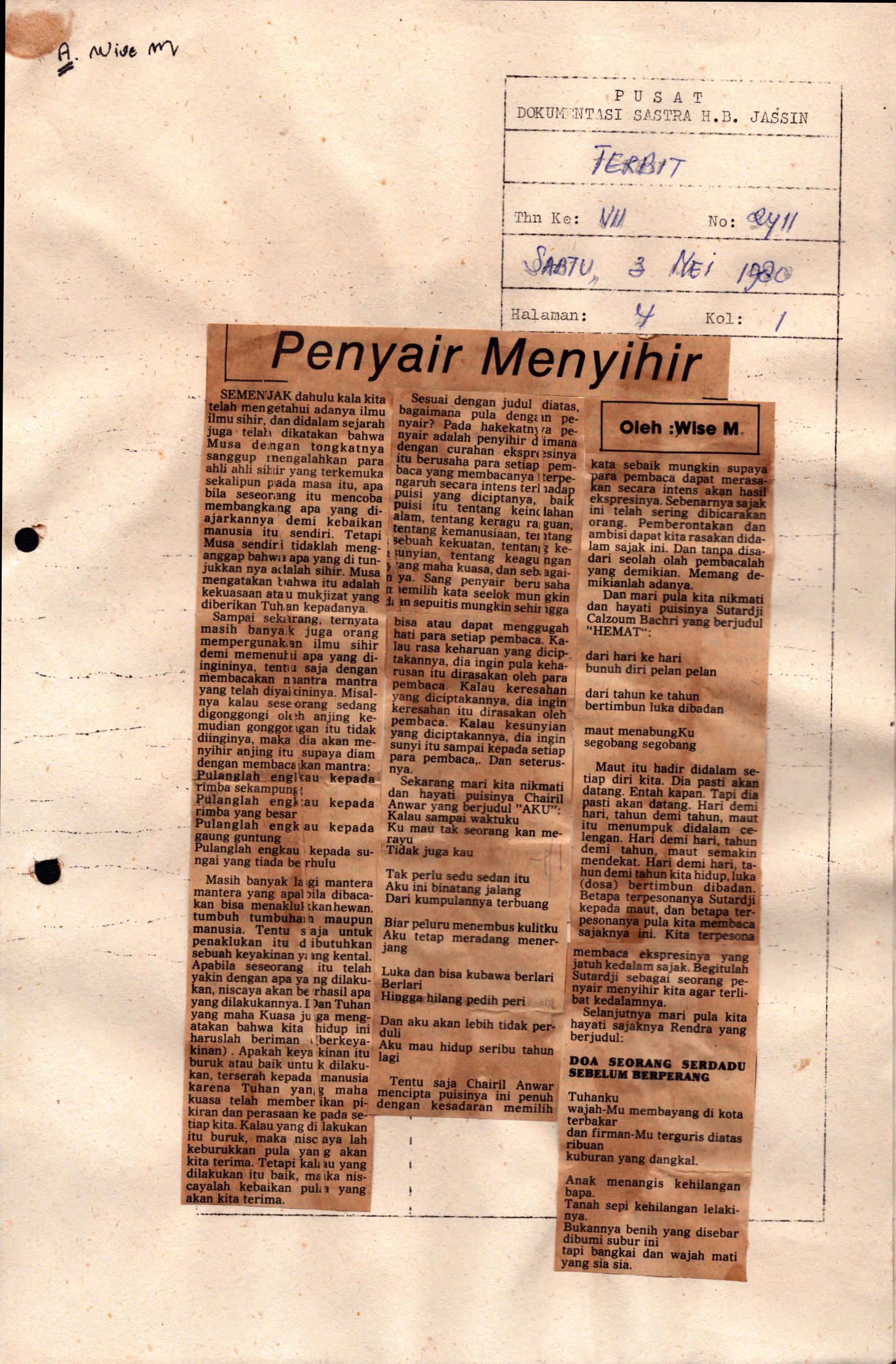 Penyair menyihir