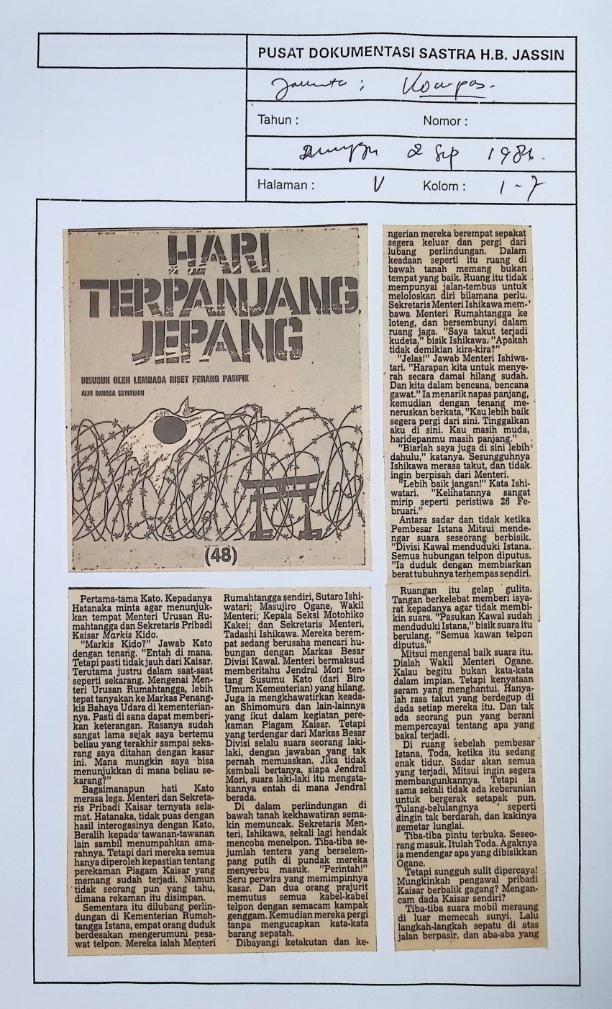 Hari terpanjang Jepang (Bagian 48)