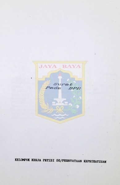Surat pada DPR