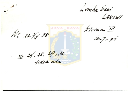 Lomba esei LAKSWI kiriman ke III