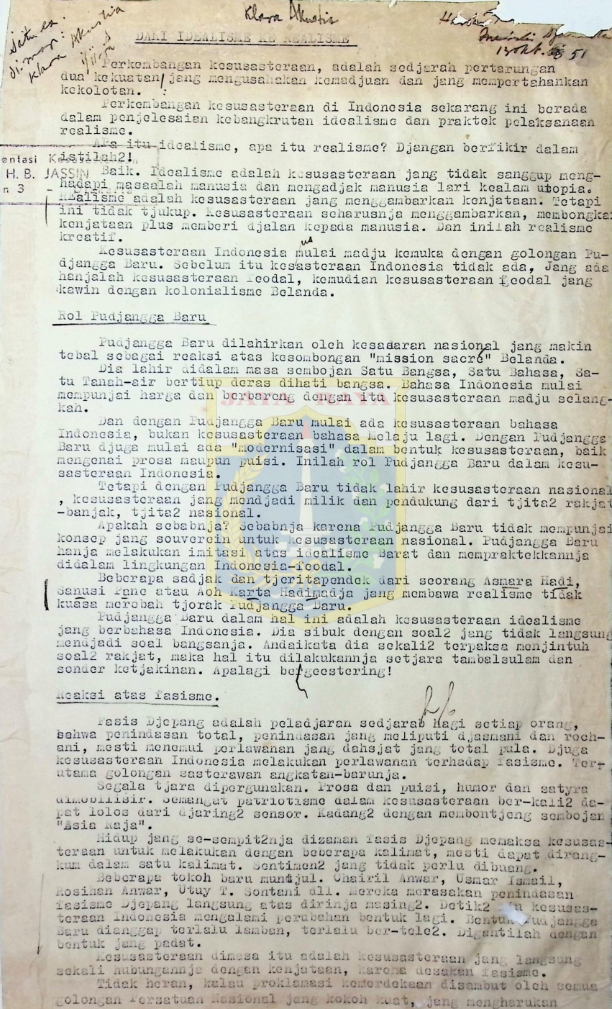 Dari idealisme ke realisme