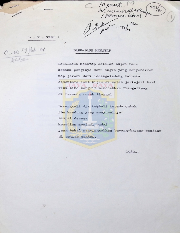 Kumpulan sajak-sajak