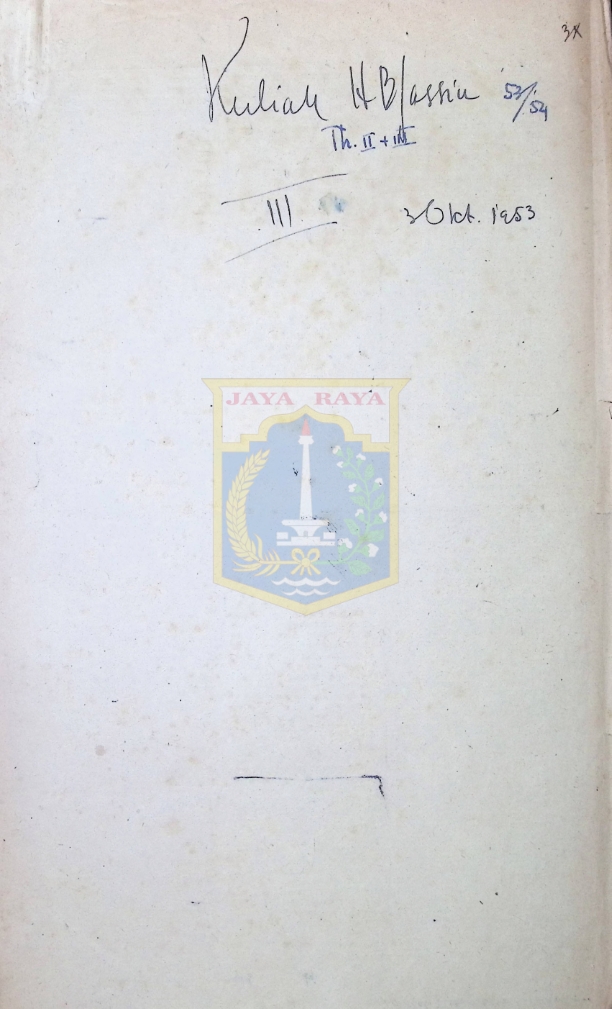 Kuliah H.B. Jassin III