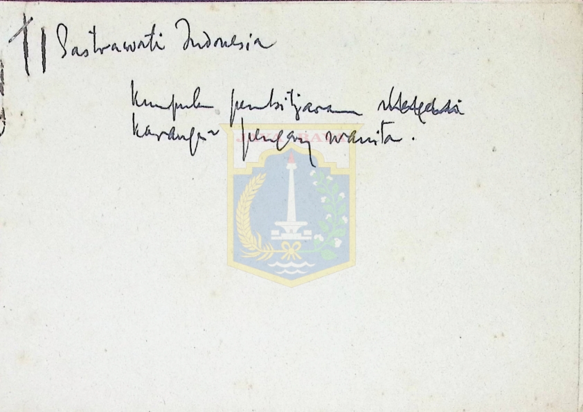 Catatan sastrawati Indonesia