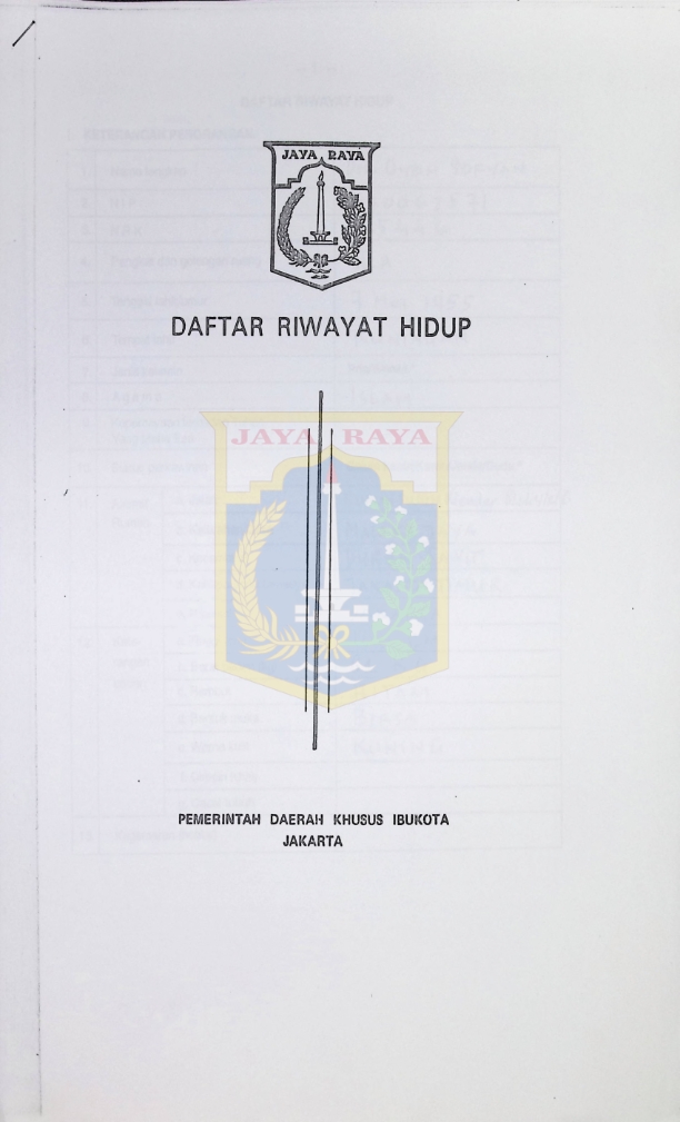 Daftar riwayat hidup Oyon Sofyan