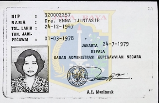 Kartu Pegawai Enna Tjintasih