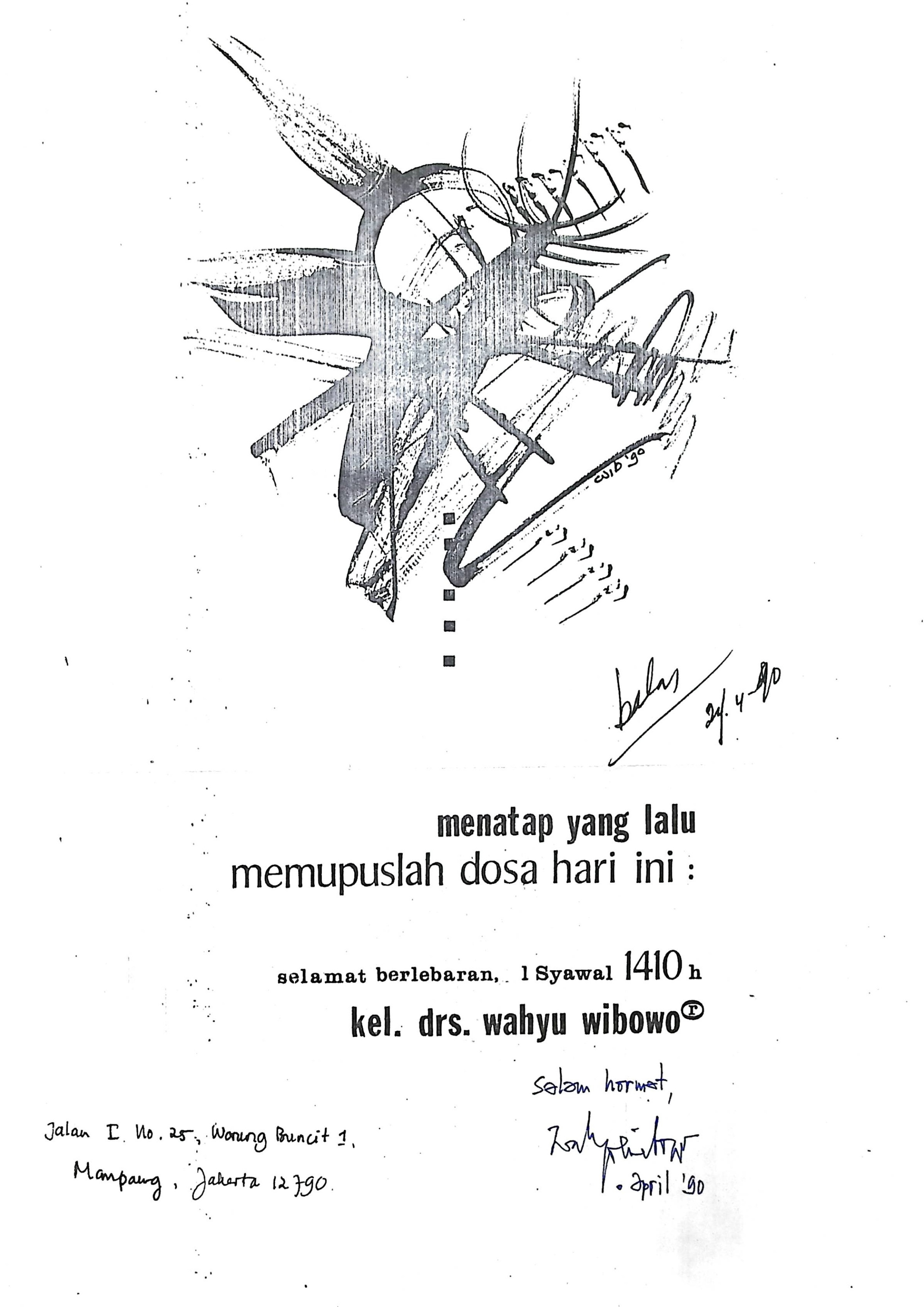 Menatap yang lalu memupuslah dosa hari ini