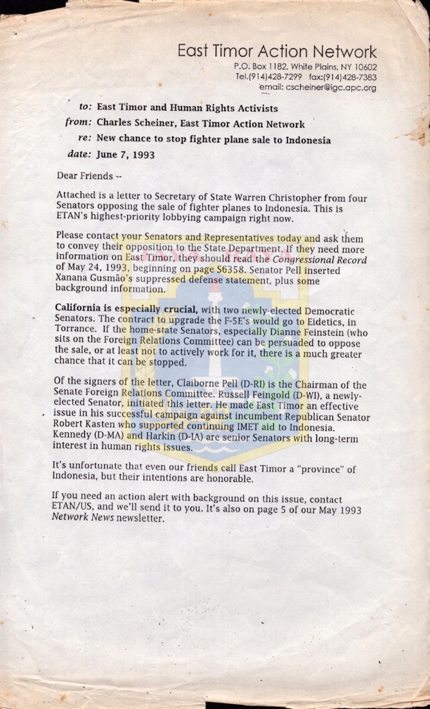 East timor action network