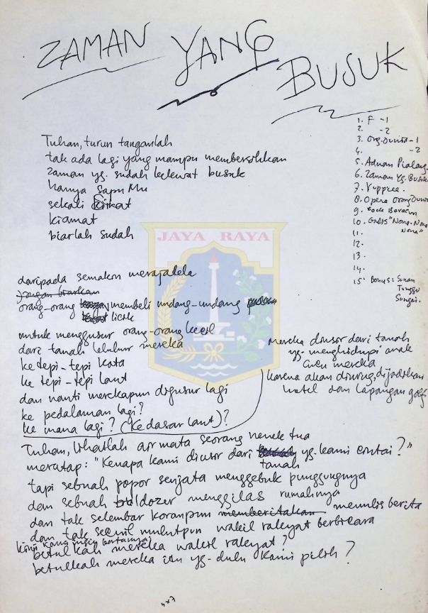 Zaman yang busuk