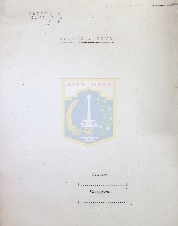 Formulir rencana usul