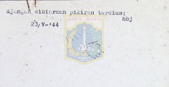 Kumpulan kutipan HB Jassin tahun 1944