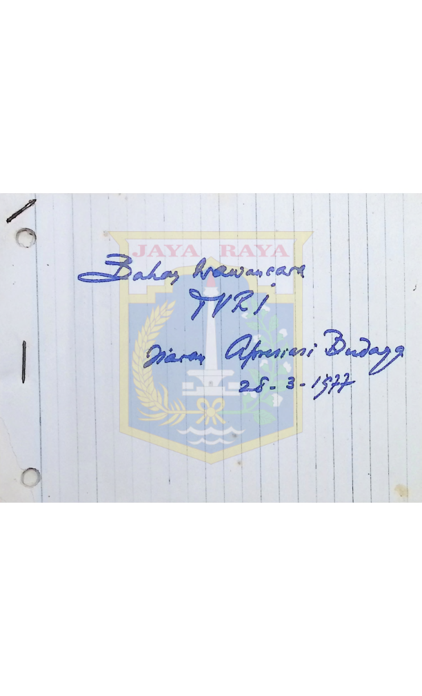 Bahas wawancara tvri
