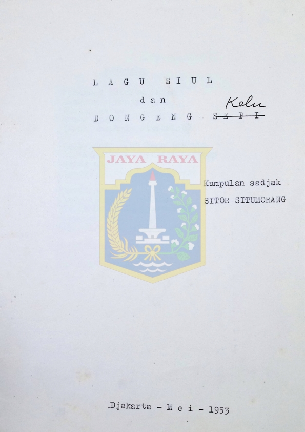 Lagu siul dan dongeng