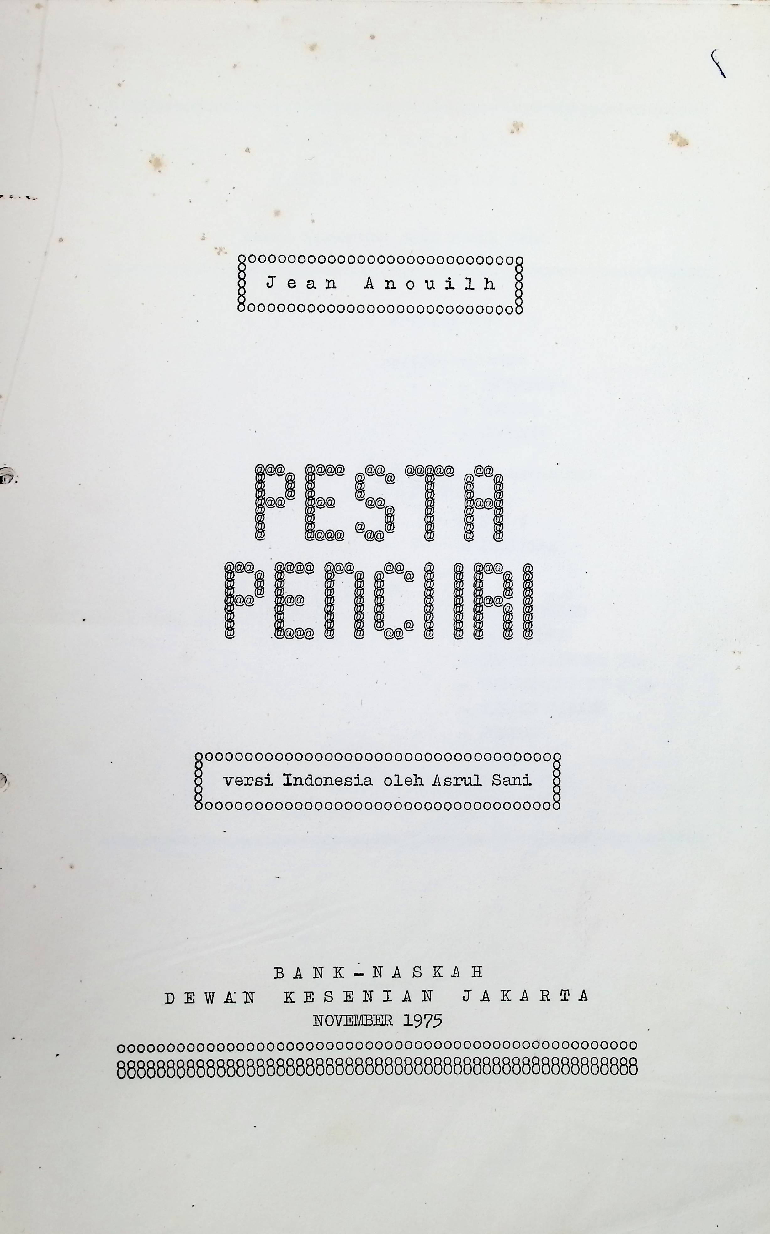 Pesta pencuri