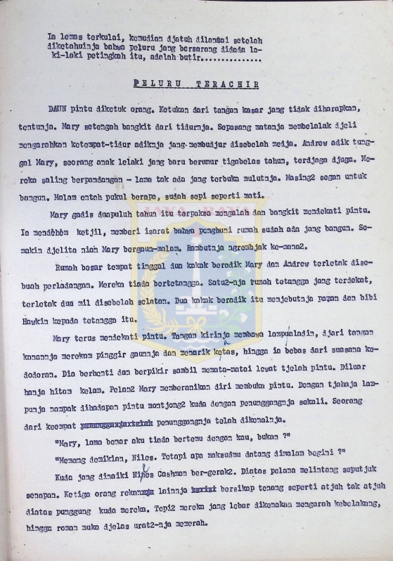 Peluru terakhir