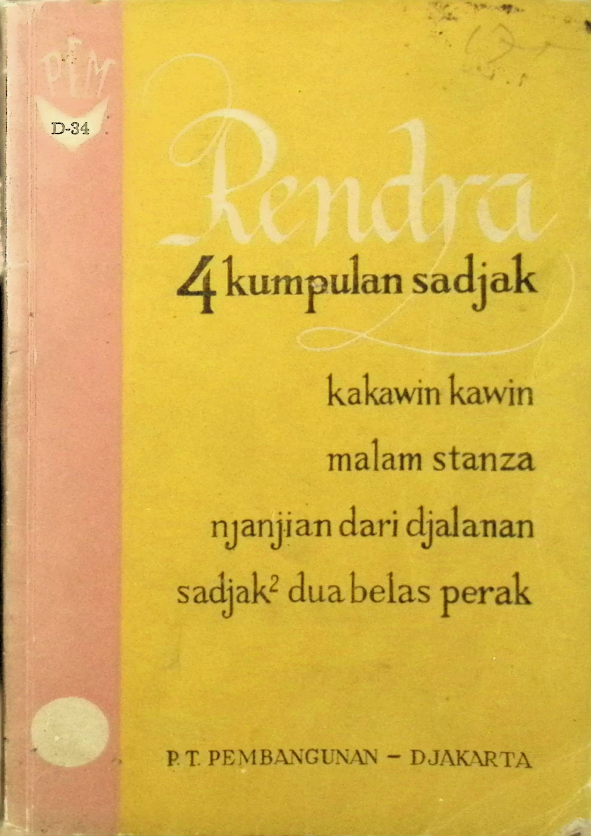 4 kumpulan sadjak