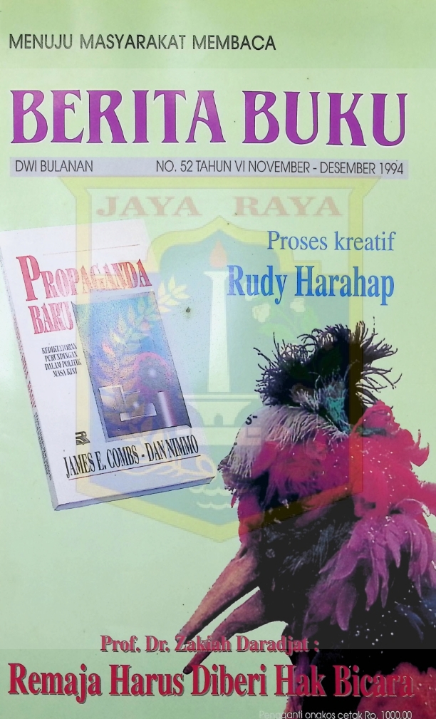 Berita Buku proses kreatif Rudy Harahap : Prof . Dr. Zakiah Daradjat remaja harus diberi hak bicara