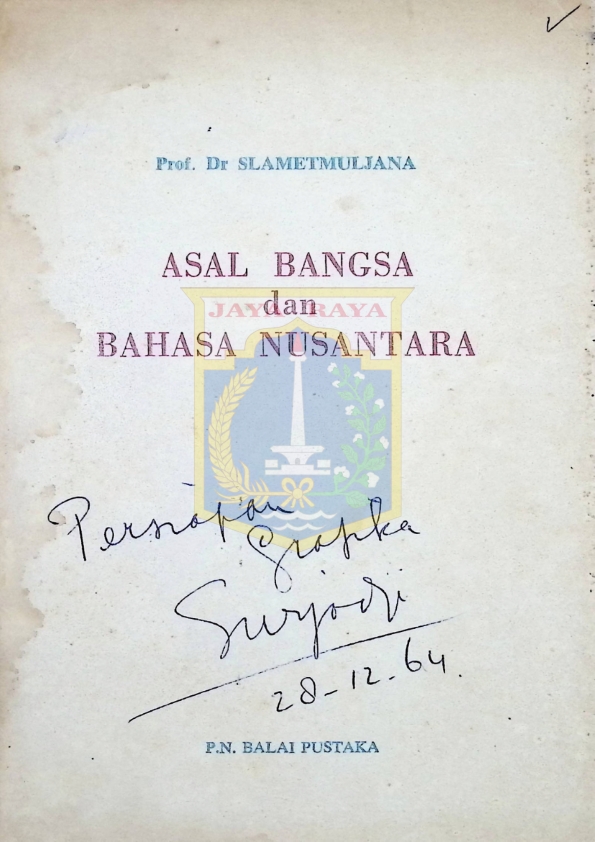Asal Bangsa dan Bahasa Nusantara