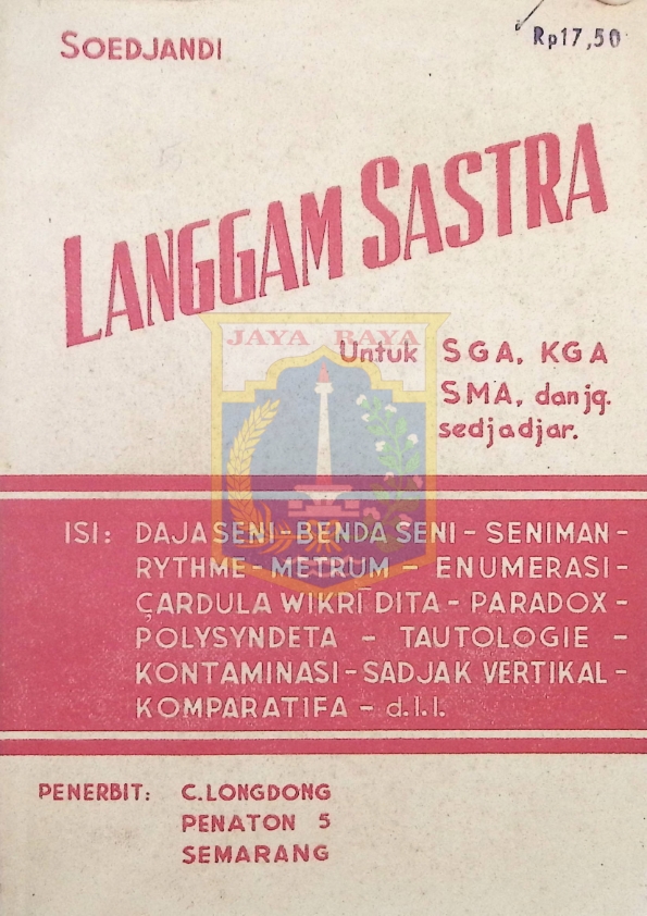 Langgam sastra