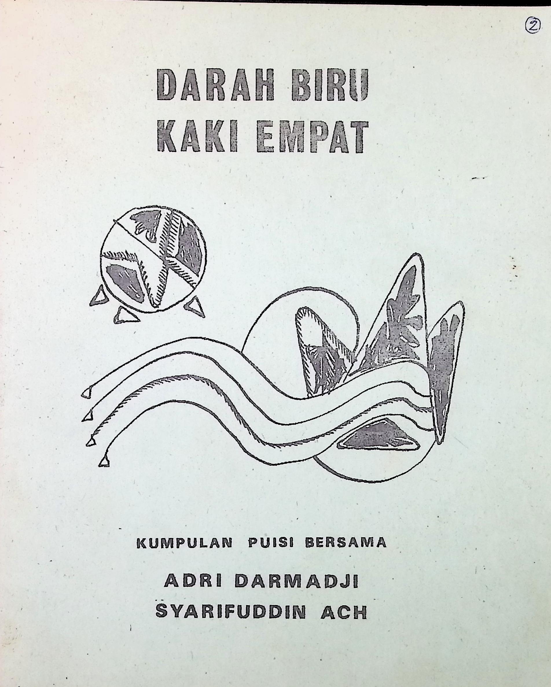 Darah Biru Kaki Empat : kumpulan puisi bersama